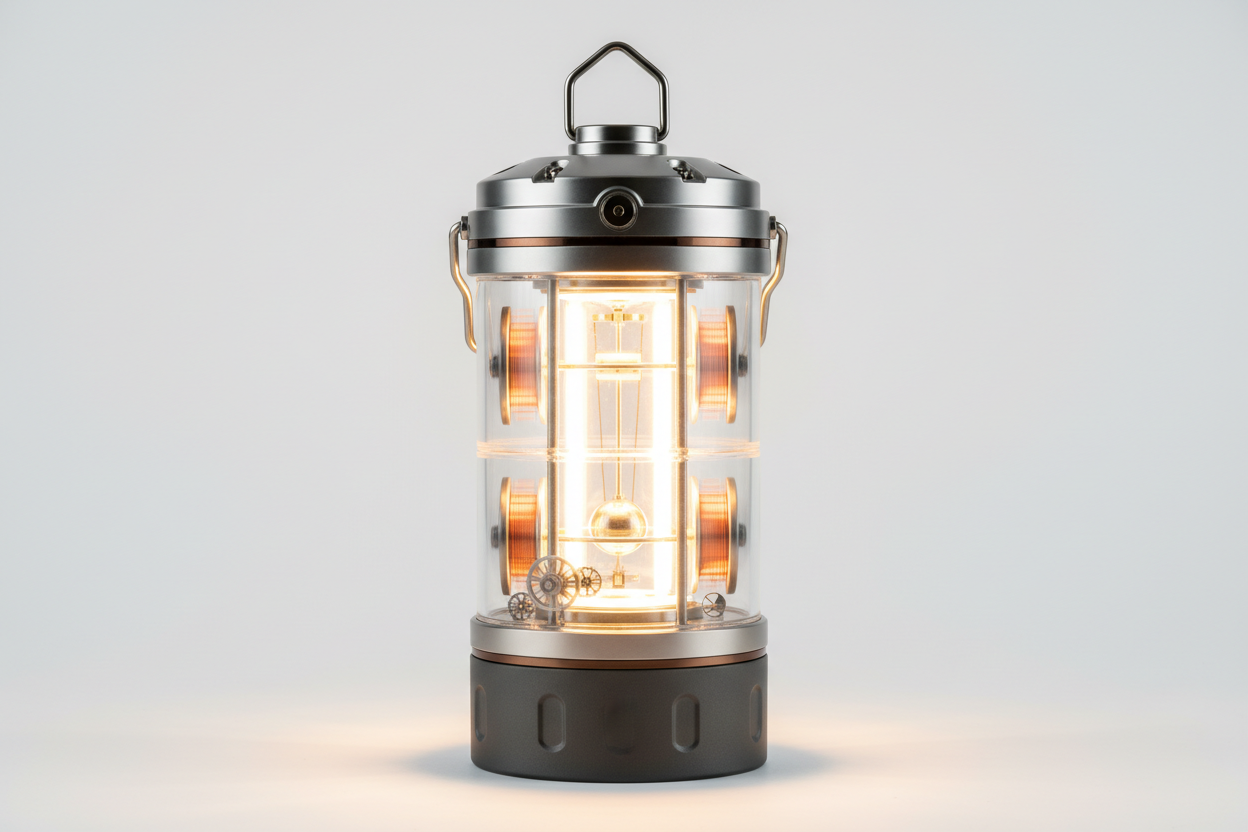The Kinetic-Powered Infinite Camp Lantern